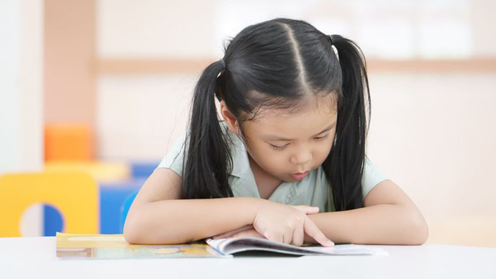 孩子專注閱讀與學習